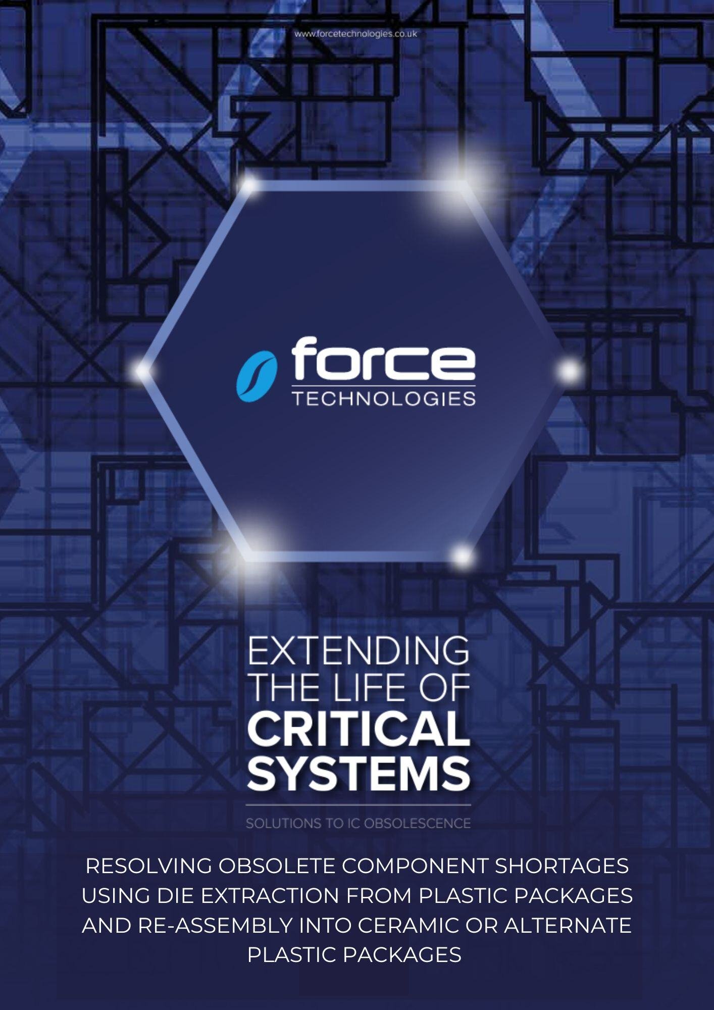 Resolving obsolete component shortages using die extraction from plastic packages and re-assembly into ceramic or alternate plastic packages Resolving obsolete component shortages using die extraction from plastic packages and re-assembly into ceramic or alternate plastic packages